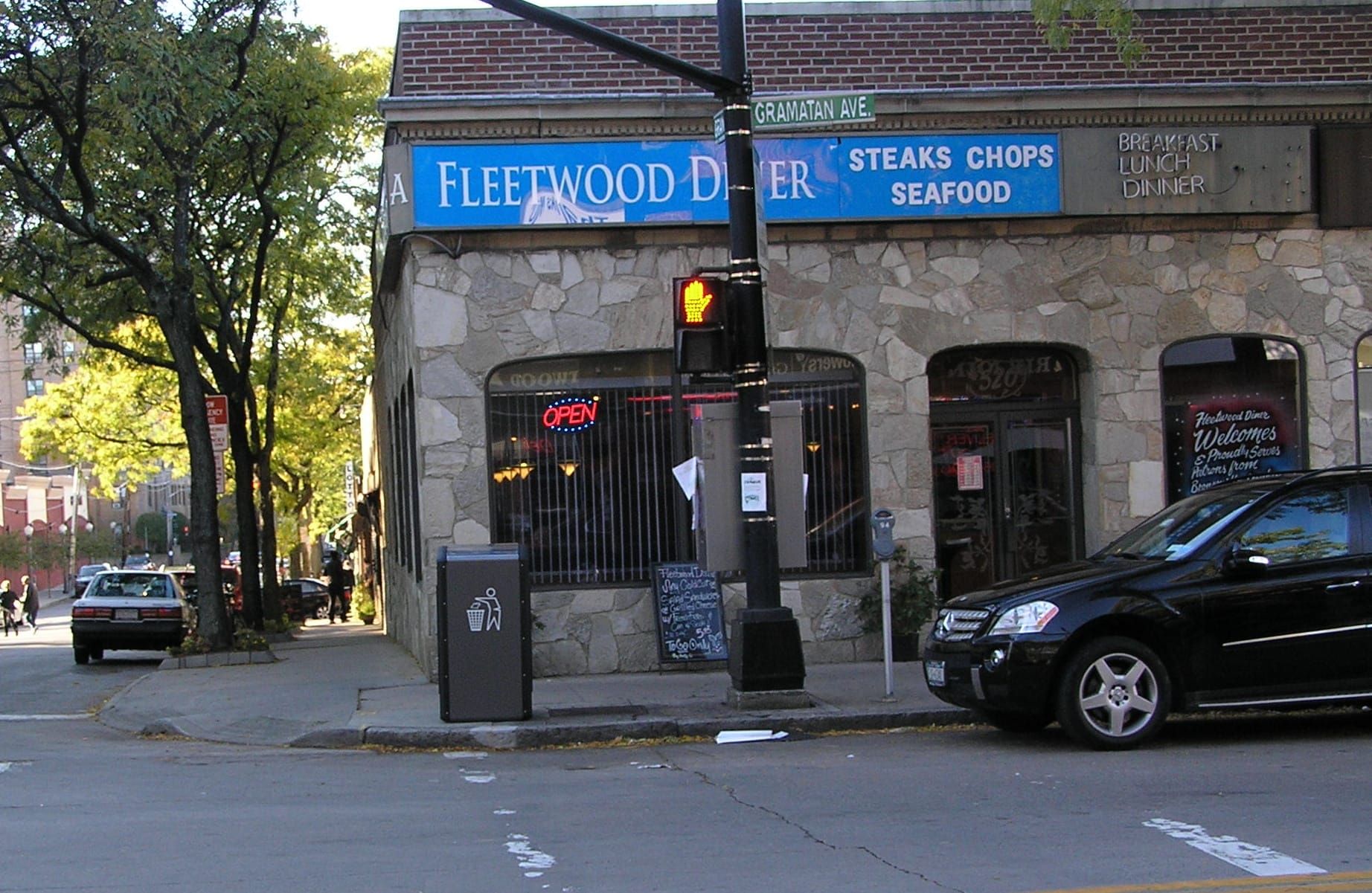 Storefronts at Gramatan Avenue and Grand Street in the Fleetwood section of Mount Vernon
